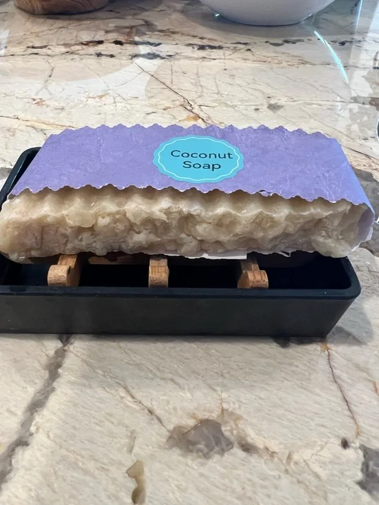 Coconut Soap Bar - mango butter Soap - Picture 6 of 7